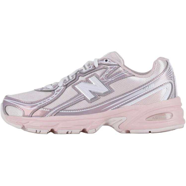 New Balance New Balance NB 740 Slip Resistant, Abrasion Resistant, Breathable Low top Kids' Running Shoes Pink Silver Unisex