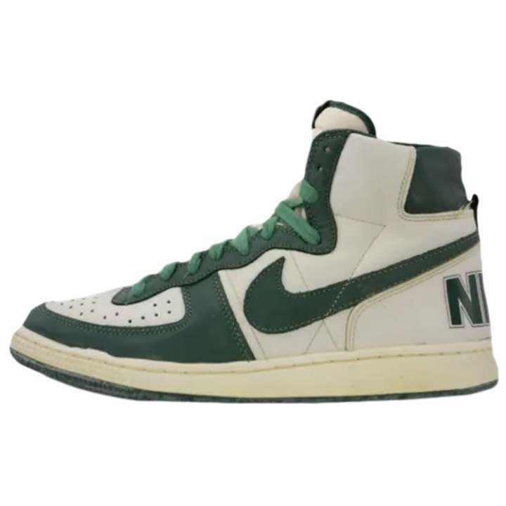 Nike Nike Terminator High top Skateboard Shoes Men's White Green