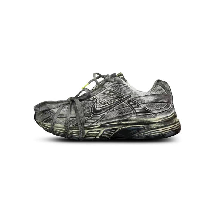 Nike Nike Initiator Low top Casual Sprint Long Distance Running Shoes Men's Gray White