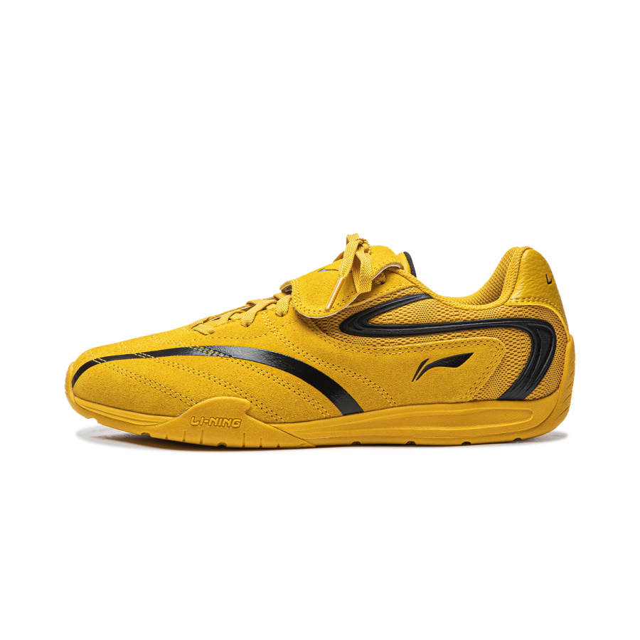 Li-Ning Li Ning Film Pulse Slip Resistant, Abrasion Resistant, Lightweight Low top Casual Shoes Women's Spectral Yellow
