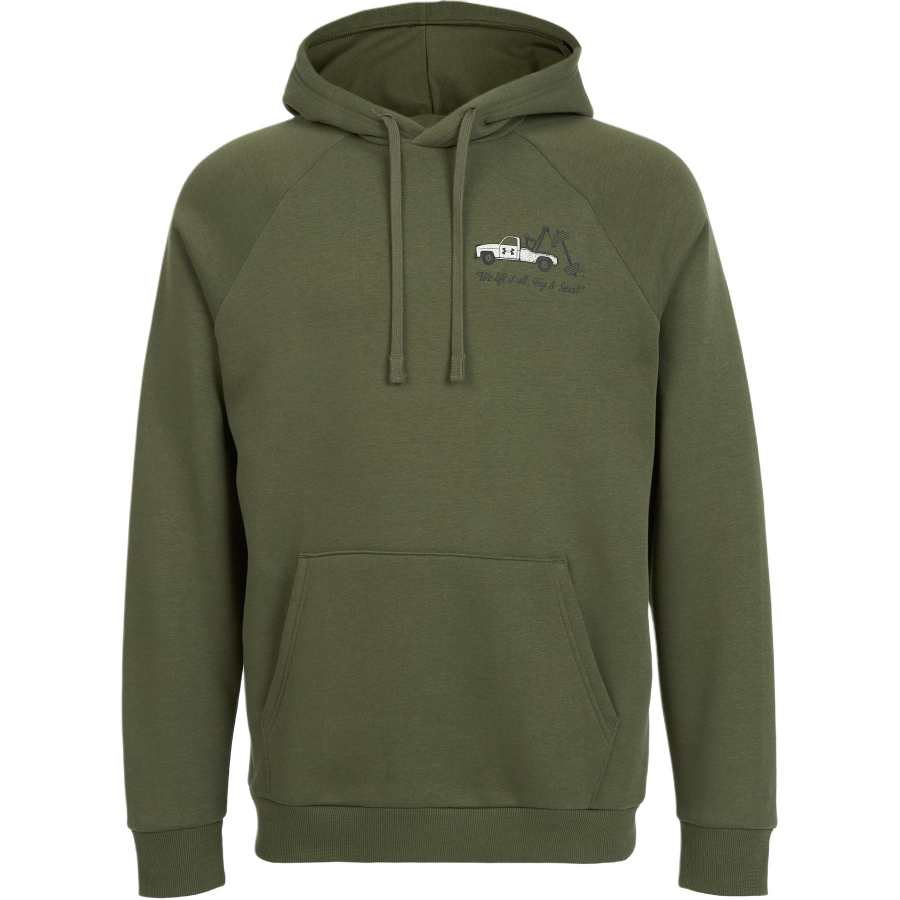 Under Armour Sweatshirts Men's Olive Green Hooded Moderate