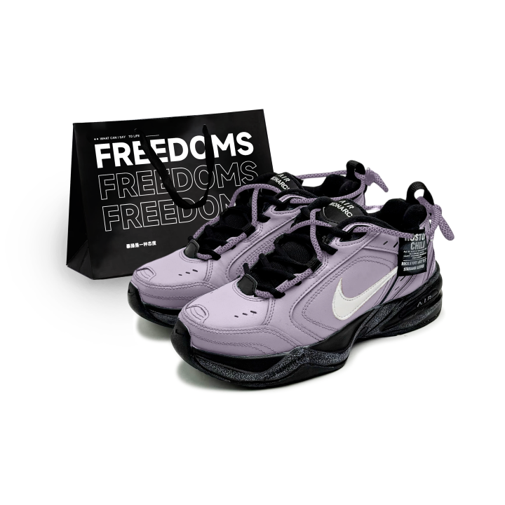 Nike Nike Air Monarch 4 Low top Chunky Sneakers Unisex Purple