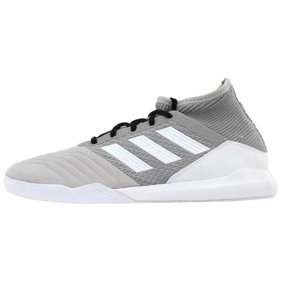 Adidas Adidas Predator 19.3 Mesh Breathable Support Soccer Shoes Women's Gray