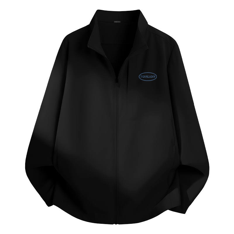 Tonlion Jackets Unisex Stand Collar Moderate Other