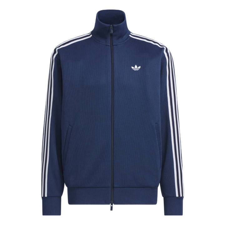 Adidas Adidas Track Jackets Unisex Midnight Indigo Stand Collar Moderate