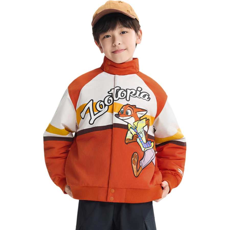 Antakids Antakids Unisex Jackets Half Turtleneck Thickened