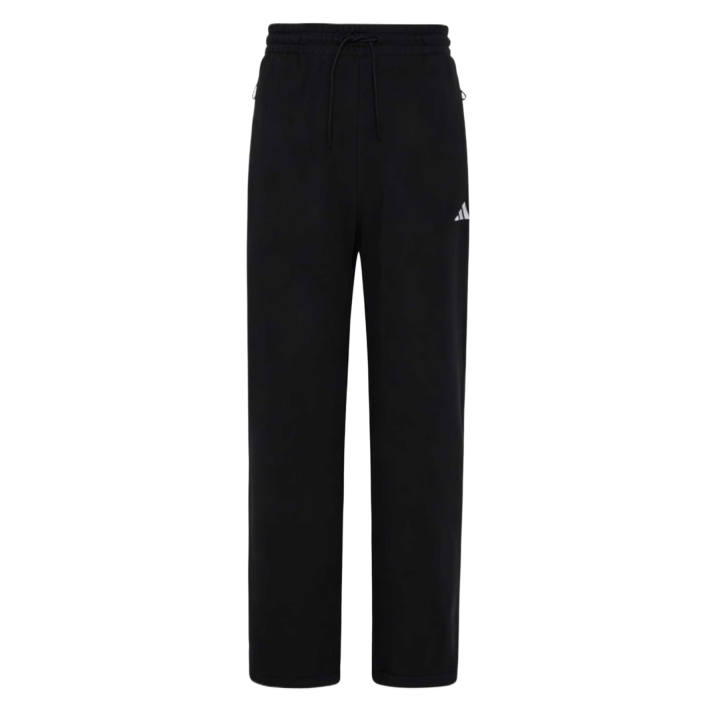 Adidas Adidas Casual Pants Men's Black Moderate Straight Fit Pants