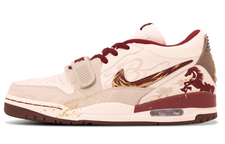 Jordan Jordan Legacy 312 Sweat Blood, Hand Drawn Ink Splatter Blended Abrasion Resistant Abrasion Resistant Low top