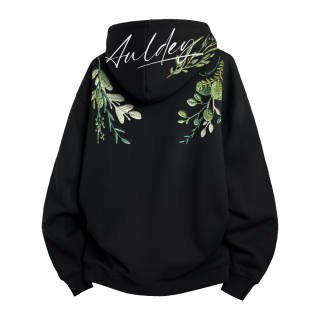 AULDEY Sweatshirts Unisex Hooded Moderate Regular
