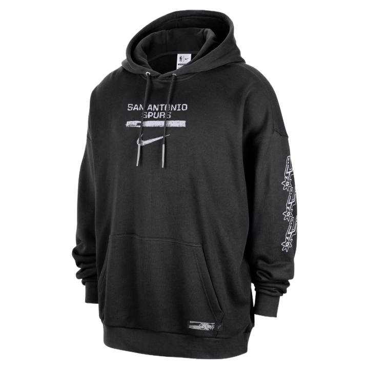Jordan Jordan San Antonio Spurs Courtside Men's Jordan Nba Club Premium Pullover Hoodie