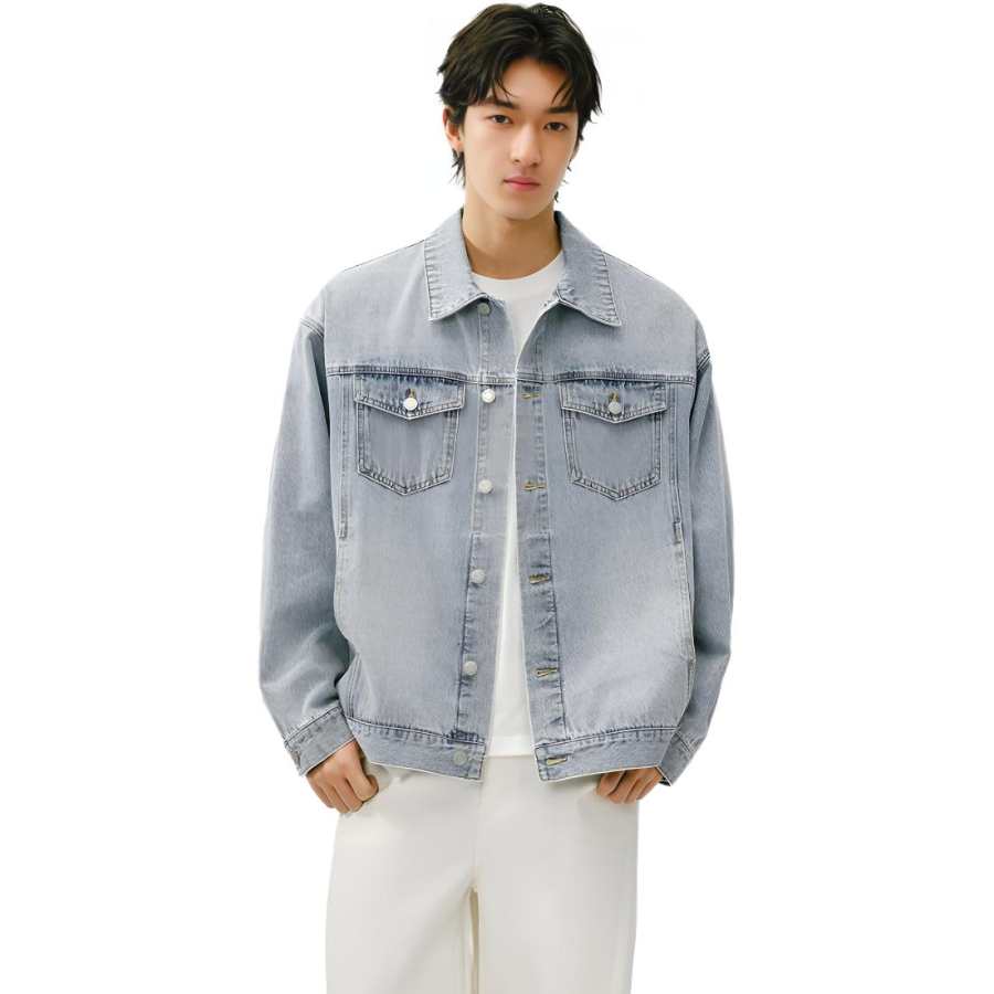 Semir Semir Denim Jackets Unisex Lapel Moderate Other