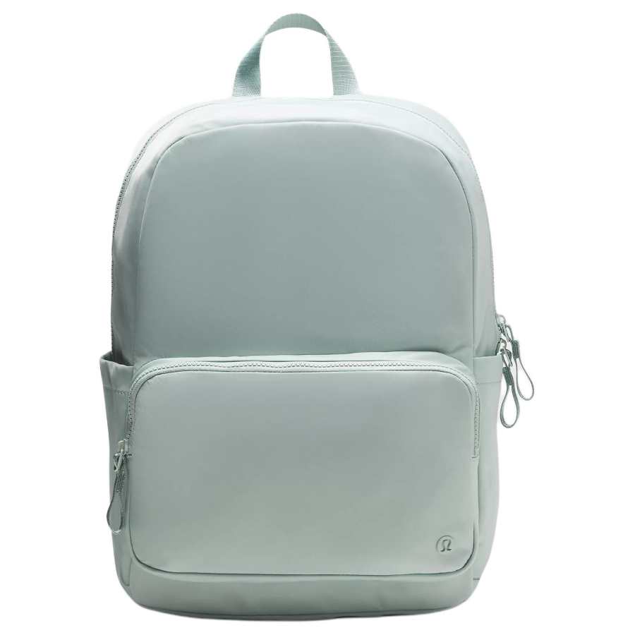 Lululemon Everywhere Nylon Backpack Women's Pelican Color Painted Light Oak