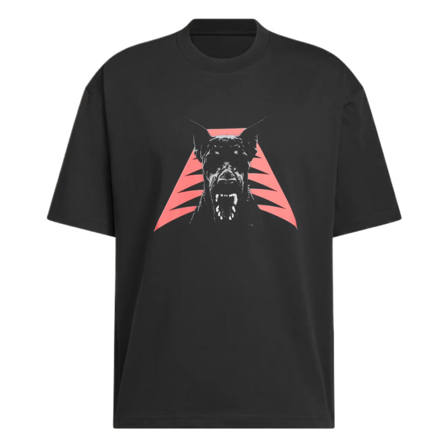 Adidas Adidas T Shirts Men's Black Crew Neck Moderate