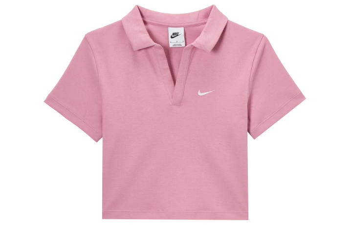 Nike Nike Sportswear Essentials Polo Shirt Women's Pink