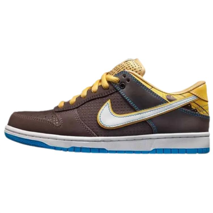 Nike Nike Dunk SB Low top Skateboard Shoes Unisex Brown