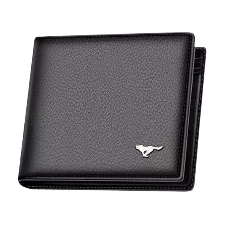 SEPTWOLVES SEPTWOLVES Deerskin Wallet Men's Black