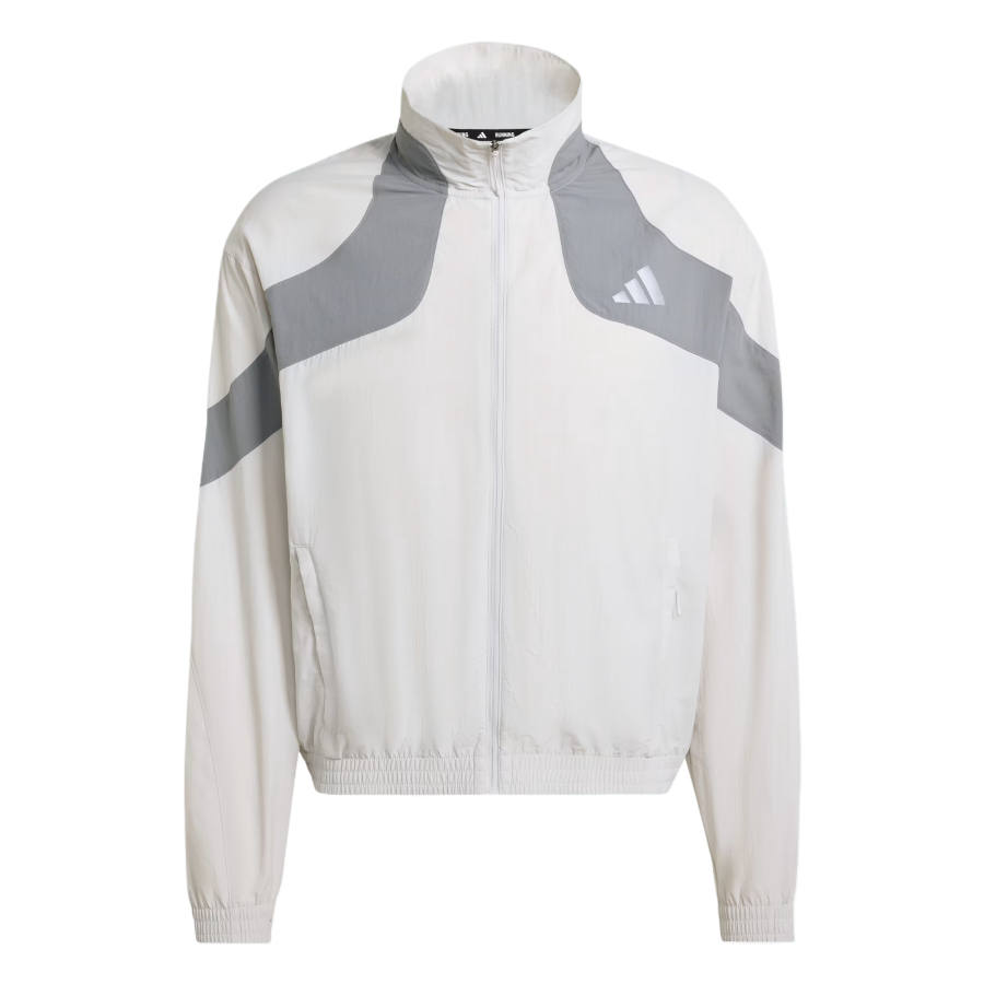 Adidas Adidas Sweatshirts Men's Gray Stand Collar Moderate