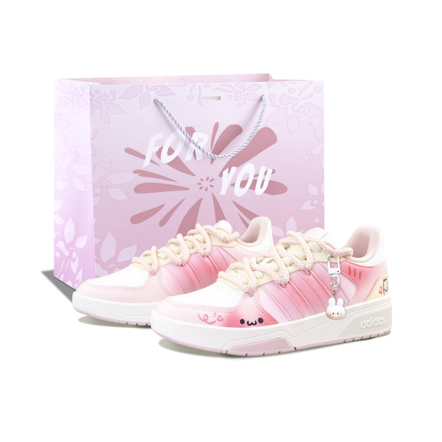 Adidas Adidas COURTBEAT Abrasion Resistant Slip Resistant Low top Skateboard Shoes Women's Box Included