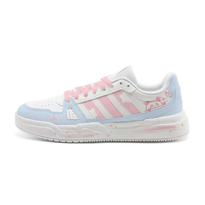 Adidas Adidas LITE BALLER Low top Skateboard Shoes Unisex Blue Pink