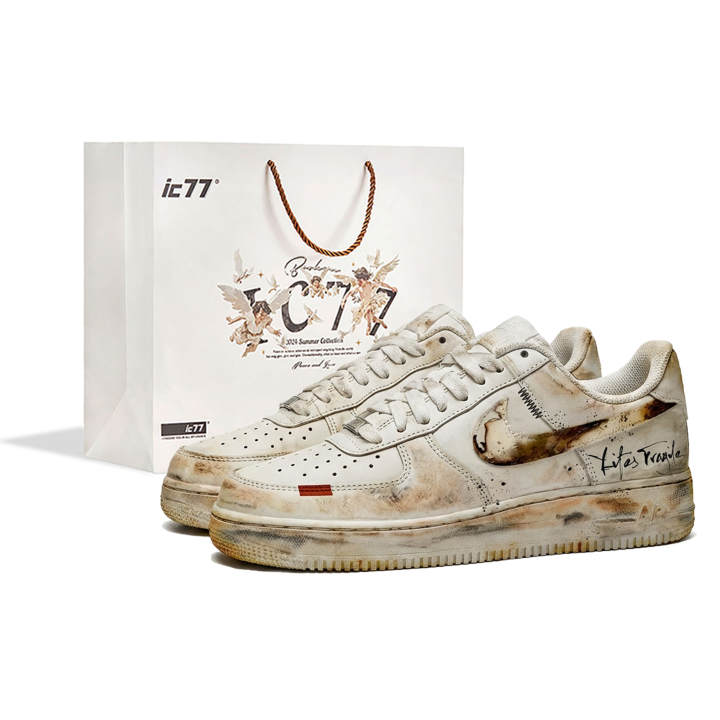 Nike Nike Air Force 1 Lava, Box Abrasion Resistant, Lightweight, Balanced Abrasion Resistant, Lightweight, Balanced Low top