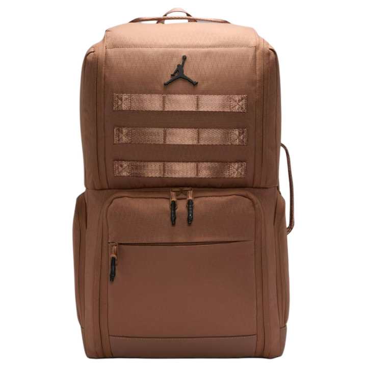 Jordan Jordan Polyester Backpack Regular Unisex Archaeological Brown
