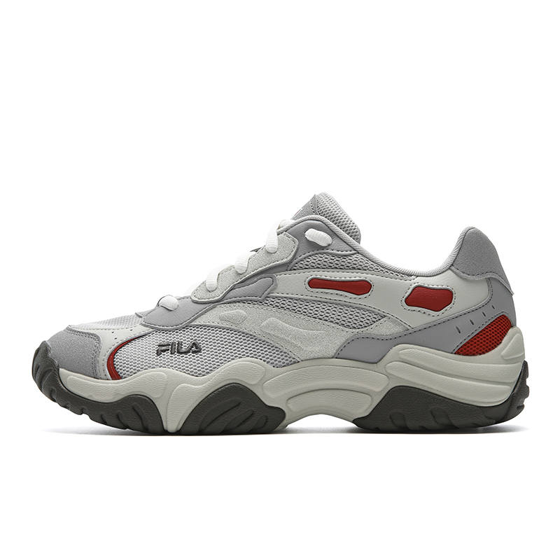 FILA KORAL Low top Chunky Sneakers Men's Gray Beige