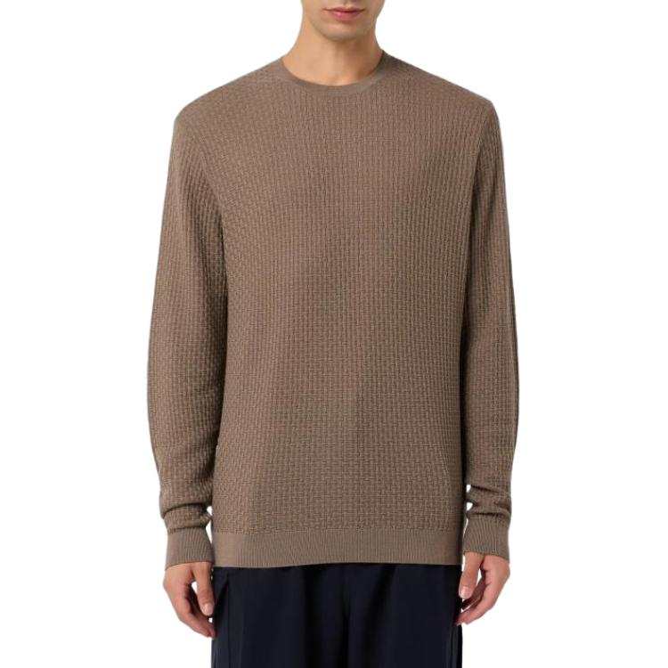 Emporio Armani textured sweater