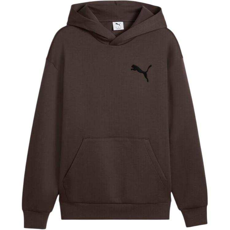 PUMA Sweatshirts Men's Chocolates Brown Hooded Non Detachable Moderate Other