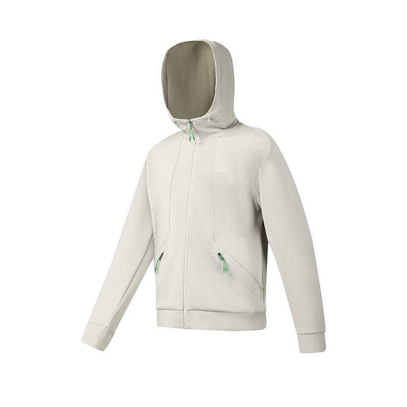 FILA Golf Sweatshirt Jacket Men's Pulse Light Khaki