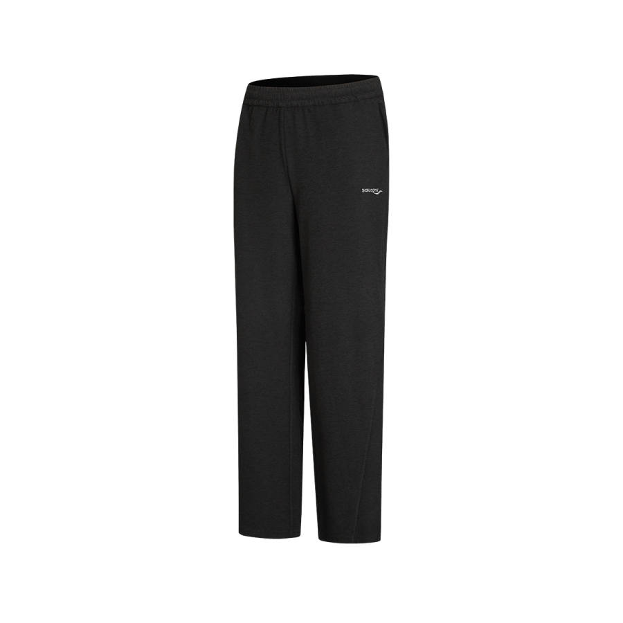 Saucony Casual Pants Women's Jet Black Moderate Straight Fit Pants