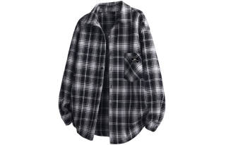 ZIAREL Shirts Unisex Lapel Moderate Workwear