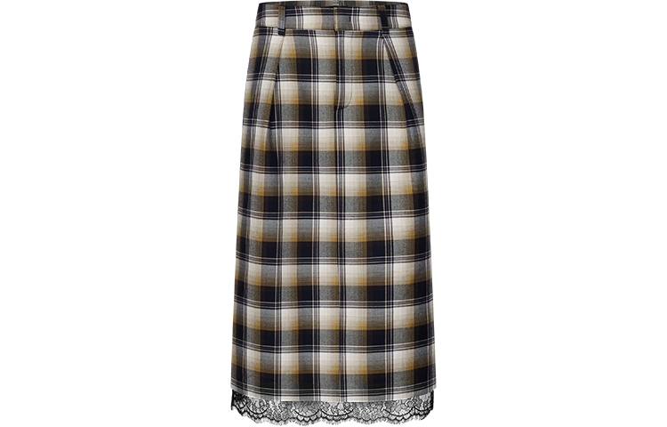 URBAN REVIVO Casual Long Skirt Women's