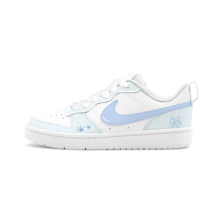 Nike Nike Court Borough 2 Big Fish Manufacturing, Light Mist Meow Knot