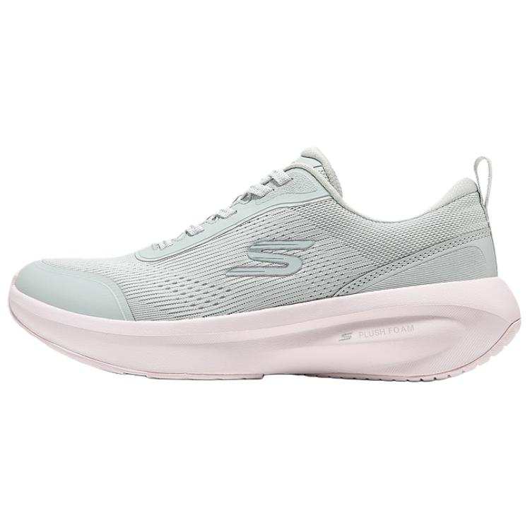 Skechers Sport Breathable Support Rebound Low top Walking Shoes Women's Gray Pink