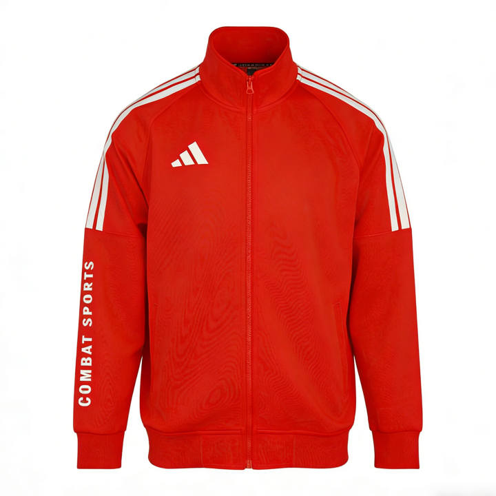 Adidas Adidas Stand Collar Jacket Unisex Red
