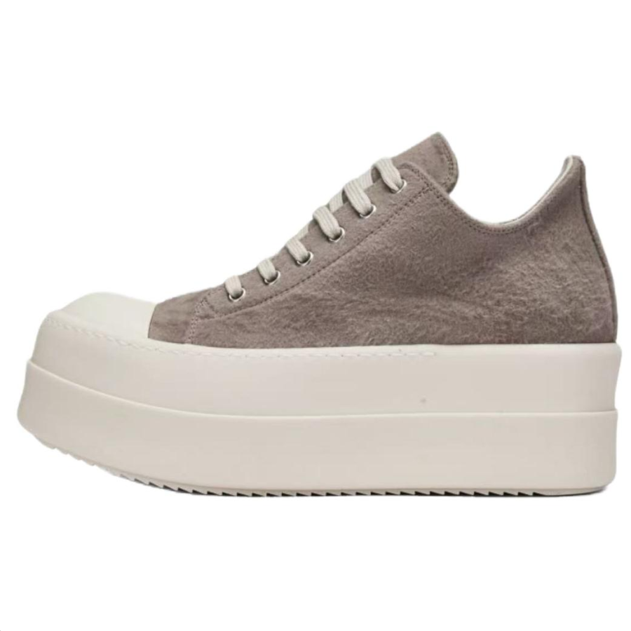 Rick Owens DRKSHDW Fabric Low top Casual Shoes Women's Beige