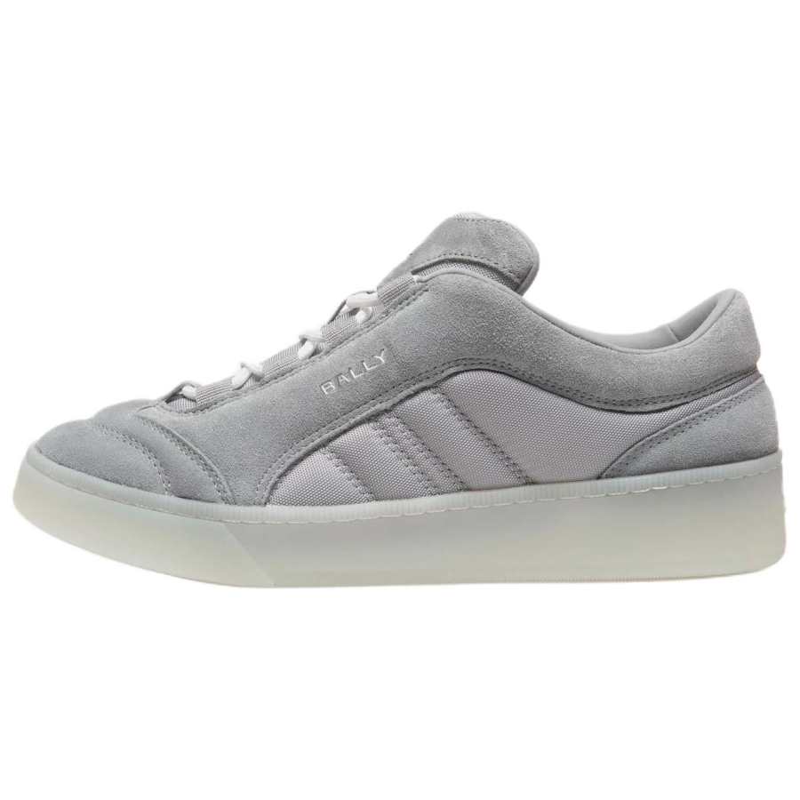 BALLY Raise Suede Low top Skateboard Shoes Men's Gray