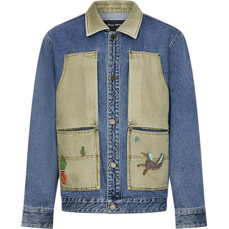URBAN REVIVO Denim Jacket Men's