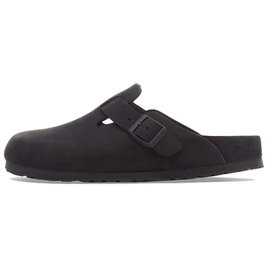 Birkenstock Boston Birkenstock Shoes Women's Black Narrow