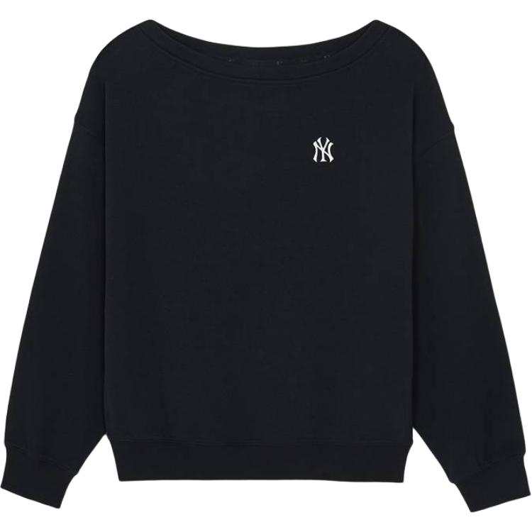 MLB Sweatshirts Women's New York Yankees/Black Asymmetrical Collar Moderate Other