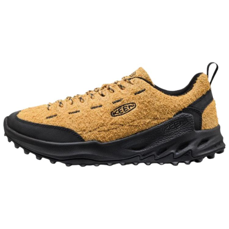 Keen Jasper Zionic Breathable Support Lightweight Rebound Grip Mountaineering Hiking Shoes Men's Brown Black