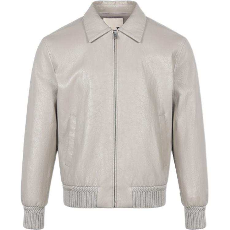 URBAN REVIVO Leather Jacket Men's 1 Pack