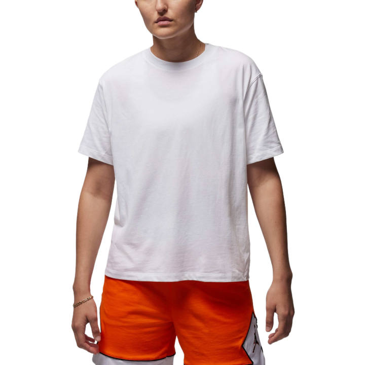 Jordan Jordan T Shirts Women's White Crew Neck Moderate