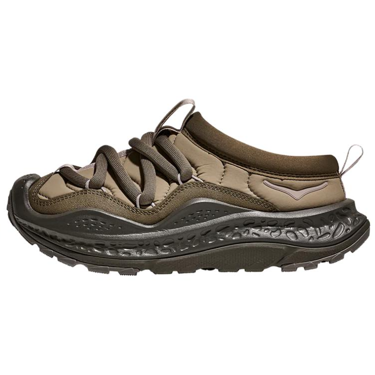 HOKA ONE ONE Ora Primo Suede, Textile Abrasion Resistant Slip Resistant Casual Shoes Unisex Brown
