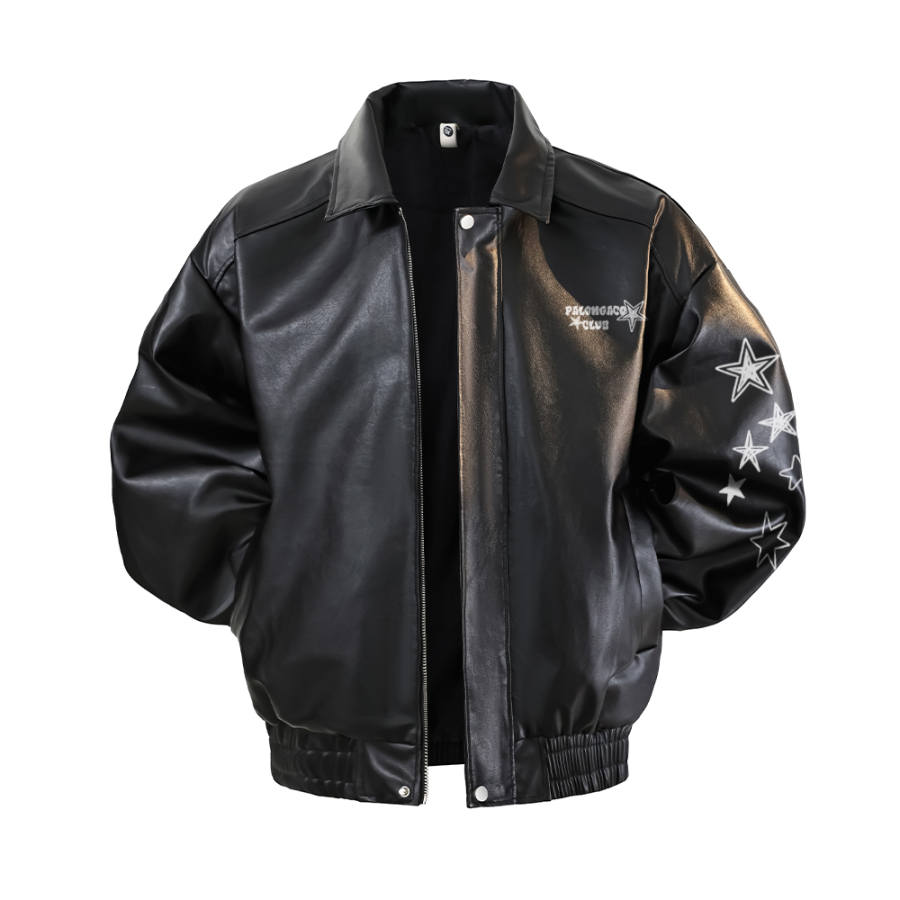 PAL ONGACO Leather Jacket Unisex
