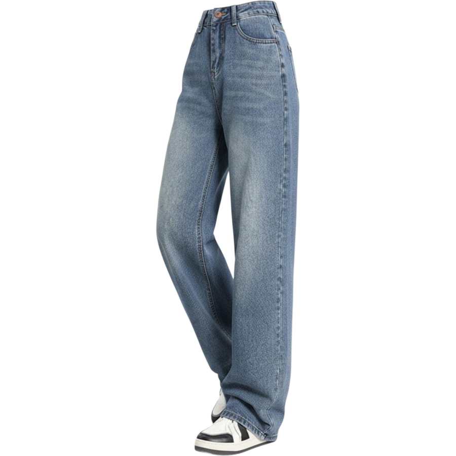 Sugarfunk Sugarfunk Jeans Women's Thin Straight Fit Pants