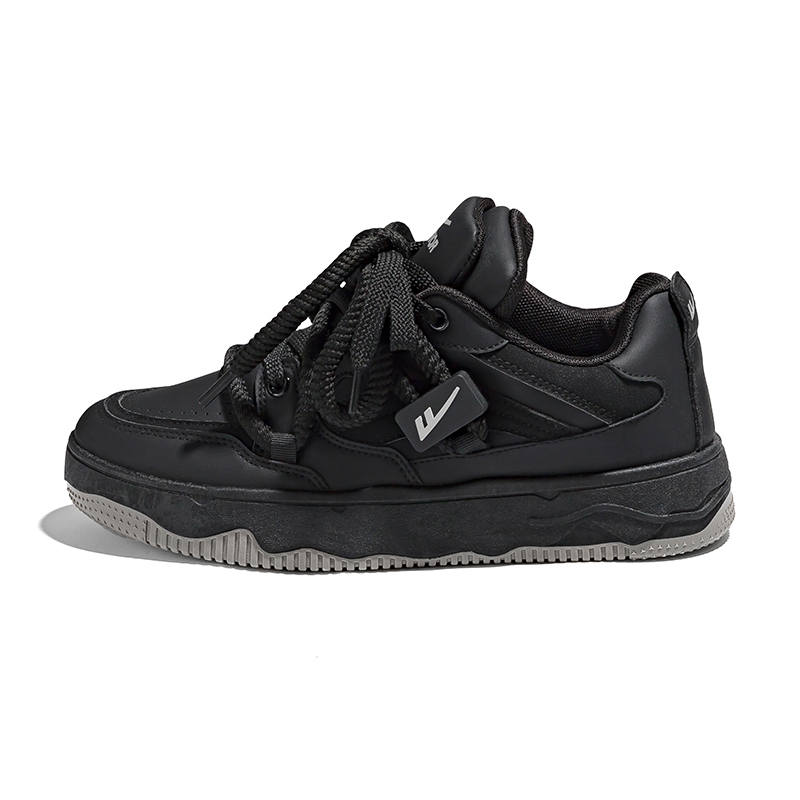 WARRIOR Abrasion Resistant Lightweight Height Increasing Skateboard Shoes Unisex