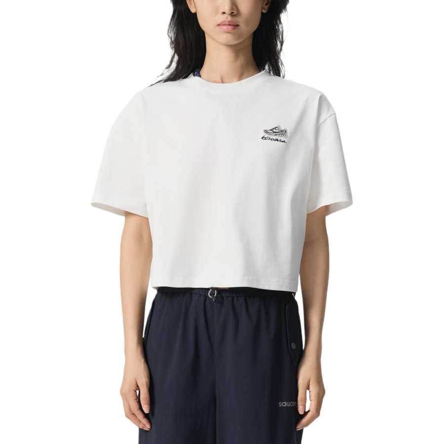 Saucony Drop Shoulder Sleeve T Shirt Women's