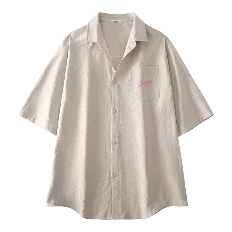 MINISO MINISO Shirts Unisex Lapel Thin Other