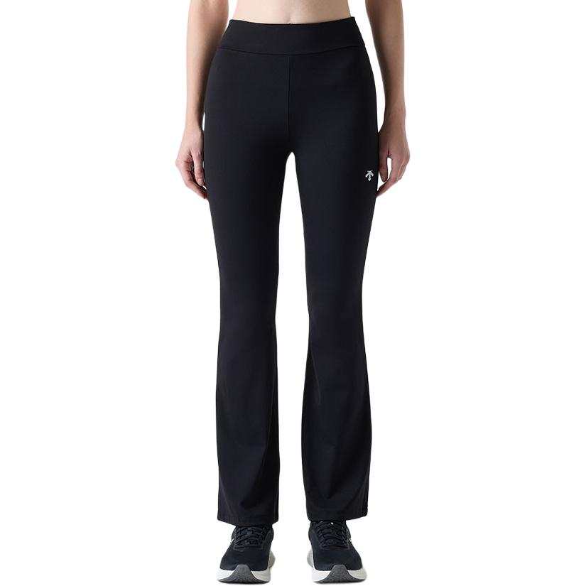 DESCENTE Casual Pants Women's Black Moderate Flared Pants